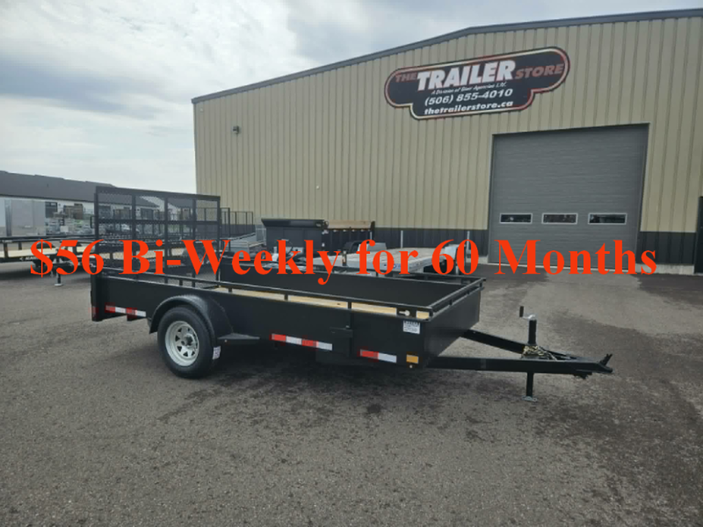 0 UT612-3K (6'W x 12'L) *** Regular Price $4,495 *** Sale Price $3,995 *** $56 Bi-Weekly for 60 Months *** ON ORDER *** Canada Trailers