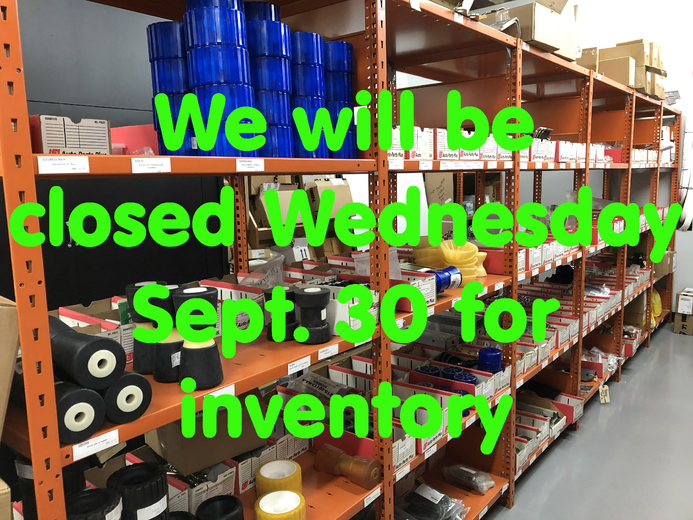 closed for inventory